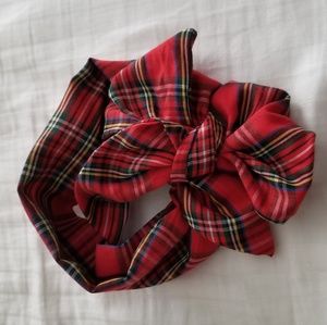 ⛄🎅Plaid Infant Headwrap🎄🎁